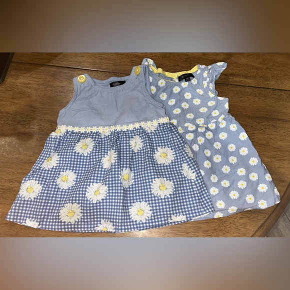 Two picapino sunflower theme shirts size 18M [E-56] - Picture 1 of 5